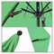 California Umbrella 9' Black Aluminum Market Patio Umbrella, Pacifica Spa 194061335826 - alternate 2